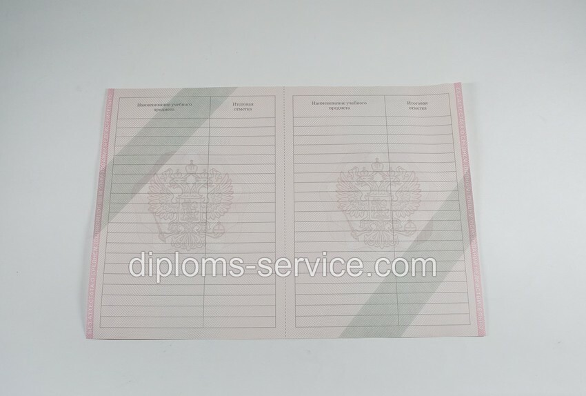 Аттестат за 11 класс 2011-2013 годов-фото7