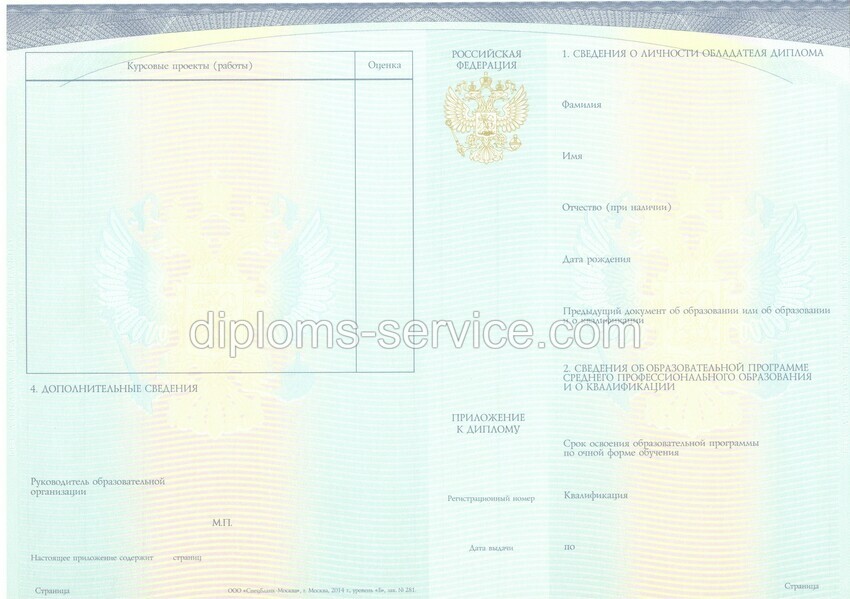 Диплом коллежда 2014-2025 годов-фото3